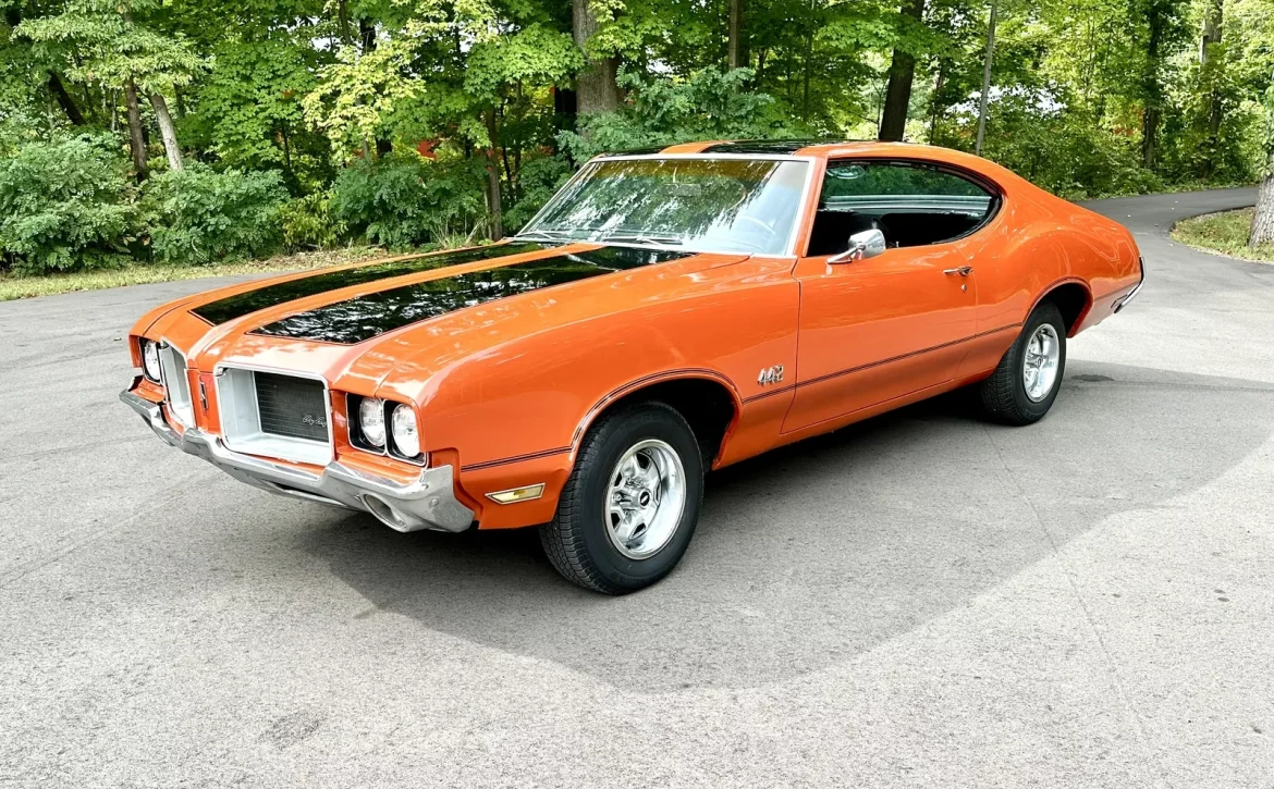 1972 Oldsmobile 442 Clone Tribute 350 V8 Engine – Muscle Cars Weekly